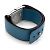 Reloj Hermès Barenia BA1.510 correa de cuero azul - vista 4