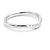 Anello curvo Tiffany & Co Elsa Peretti in platino e diamanti Taglia 50 Argento - vista 4