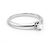 Tiffany & Co Solitaire Diamantring Platin 0,20ct Größe 51 Silber - Ansicht 3