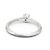 Tiffany & Co Solitaire Diamantring Platin 0,20ct Größe 51 Silber - Ansicht 7