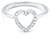 Herzring von Tiffany & Co. Silber