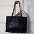 Borsa Chanel CC in pelle d'agnello nera Nero - vista 8