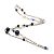Superbo collier lungo di Chanel. Argento