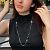 Superbo collier lungo di Chanel. Argento - vista 2