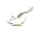 Collana Farfalla Tiffany & Co Argento e Oro Giallo 18K - vista 6
