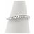 Anello Chanel in platino e diamanti Misura 49 Argento - vista 3