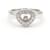 Anello Chopard "Happy Diamonds". Argento  - vista 1