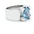 Anello Chopard in oro bianco con topazio blu e diamanti Argento - vista 3