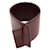 Hermès leather bracelet dark red  - view 2