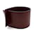 Hermès leather bracelet dark red  - view 3