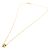 Collana Tiffany & Co in oro giallo 18K con pendente quadrifoglio e diamanti D'oro - vista 2