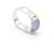 Hermès Silver Ring with Blue Chalcedony Silvery  - view 3