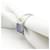 Hermès Silver Ring with Blue Chalcedony Silvery  - view 5