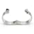 Bracciale Charnière di Hermès. Argento  - vista 3