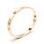 e bracciale Cartier senza tempo della collezione "Love". D'oro - vista 2