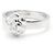 Anello Chanel Camelia in oro bianco 18K e diamante Argento - vista 2