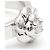 Anello Chanel Camelia in oro bianco 18K e diamante Argento - vista 3