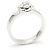 Anello Chanel Camelia in oro bianco 18K e diamante Argento - vista 5