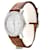 Hermès Montre Carrick en acier Hermes. Argenté  - vue 2