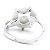 Anello Camelia Chanel, modello piccolo. Argento - vue 4