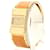 Lovely Hermès Loquet watch, model LO1.210 for women. Golden  - view 2