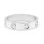 Cartier LOVE Ring aus Weißgold und Diamant Größe 50