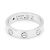 Cartier LOVE Ring aus Weißgold und Diamant Größe 50 - Ansicht 2