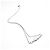 Collana Tiffany & Co in argento con cuori - vista 2
