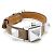 Reloj Hermès Médor de acero y correa de cuero Etoupe Plata - vista 4