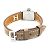 Reloj Hermès Médor de acero y correa de cuero Etoupe Plata - vista 5