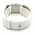 Montre Hermès Barenia BA1.210 Acier Argent Cuir Blanc Argenté  - vue 4