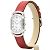 Orologio Hermès Rallye RA2.210 (PM / modello piccolo) per donne Argento - vista 3