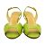 Sandales Hermès, collection "Première". Vert - vue 2