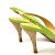 Sandales Hermès, collection "Première". Vert - vue 5