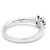 Anello Bulgari in platino e diamanti 0,25 ct Argento - vista 2