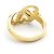 Tiffany & Co Triple Herz Ring 18k Gelbgold Größe 49 Golden - Ansicht 4