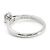 Cartier Solitaire 1895 Ring. Silber - Ansicht 2
