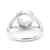 "Happy Diamonds" Ring von Chopard. Silber  - Ansicht 3