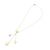Collana Tiffany & Co Cuori in Oro Giallo e Argento - vista 2