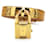 Hermès Kelly watch gold ostrich leather Golden  - view 1