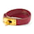 Lovely Hermès Kelly Double Tour bracelet. Red  - view 2