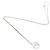 Tiffany & Co Paloma Picasso Silberne Herzkrone mit Diamant Halskette