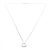 Tiffany & Co Paloma Picasso Silberne Herzkrone mit Diamant Halskette - Ansicht 3