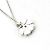 Tiffany & Co Paloma Picasso Silberne Herzkrone mit Diamant Halskette - Ansicht 6