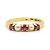 Tiffany & Co Ring 18k Gelbgold Perlen und Rubine Größe 50 Golden