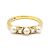Anello Tiffany & Co Oro Giallo 18k Perle e Diamanti D'oro