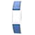 Hermès Tandem bracelet watch in steel Silvery  - view 1