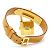 Kelly-Uhr von Hermès Golden - Ansicht 7