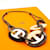 Collier Hermès Karamba en corne de buffle et corne laquée Multicolore  - vue 4