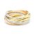 Anello Trinity Cartier in oro giallo D'oro
